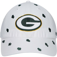 Green Bay Packers 47 brand '47 Women's Confetti Clean Up Adjustable Hat