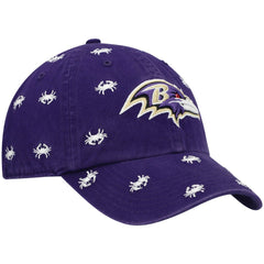 Baltimore Ravens 47 brand '47 Women's Confetti Clean Up Adjustable Hat