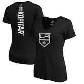 Anze Kopitar Los Angeles Kings Women's Playmaker V-Neck T-Shirt Outlet