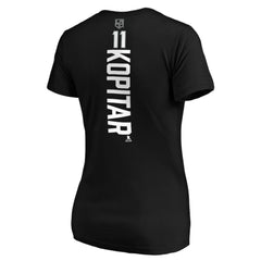 Anze Kopitar Los Angeles Kings Women's Playmaker V-Neck T-Shirt Outlet