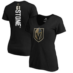 Mark Stone Vegas Golden Knights Women's Playmaker V-Neck T-Shirt For Sale