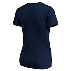 Kansas City Royals Logo Women's Banner Wave V-Neck T-Shirt | MLB Shop