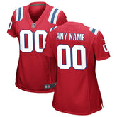 New England Patriots Nike Women's Alternate Custom Jersey