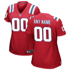 New England Patriots Nike Women's Alternate Custom Jersey
