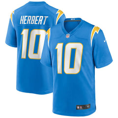 Los Angeles Chargers Nike Justin Herbert Player Game Jersey