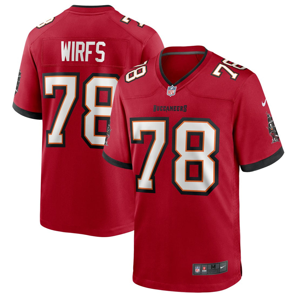 Tampa Bay Buccaneers Nike Tristan Wirfs Player Game Jersey