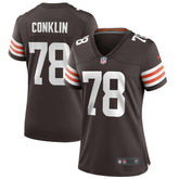 Cleveland Browns Nike Jack Conklin Women's Player Game Jersey