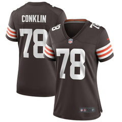 Cleveland Browns Nike Jack Conklin Women's Player Game Jersey