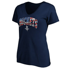 Houston Rockets Women's Banner Wave V-Neck T-Shirt Online