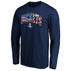Houston Rockets Banner Wave Long Sleeve T-Shirt Discount