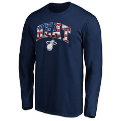 Miami Heat Banner Wave Long Sleeve T-Shirt Discount
