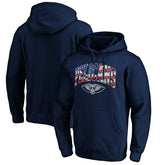 New Orleans Pelicans Banner Wave Pullover Hoodie New