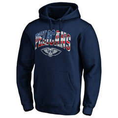New Orleans Pelicans Banner Wave Pullover Hoodie New