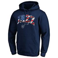 Utah Jazz Banner Wave Pullover Hoodie Discount