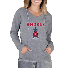 Los Angeles Angels Concepts Sport Women's Mainstream Terry Long Sleeve Hoodie Top | MLB On Sale