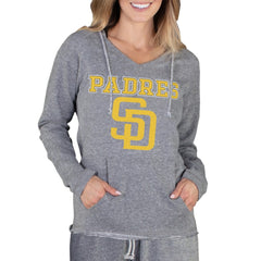 San Diego Padres Concepts Sport Women's Mainstream Terry Long Sleeve Hoodie Top | MLB On Sale