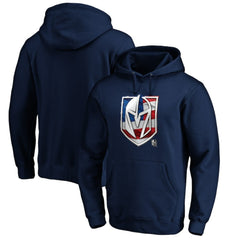 Vegas Golden Knights Banner Wave Logo Pullover Hoodie Online