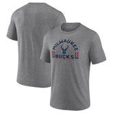 Milwaukee Bucks Team Freedom Tri-Blend T-Shirt Discount