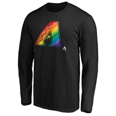Arizona Diamondbacks Team Pride Logo Long Sleeve T-Shirt | MLB Outlet