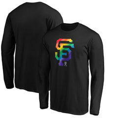 San Francisco Giants Team Pride Logo Long Sleeve T-Shirt | MLB New