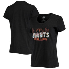 San Francisco Giants '47 Women's Spring Training Floral Fill Club T-Shirt | MLB Shop