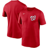 Washington Nationals Nike Wordmark Legend Performance T-Shirt | MLB Discount