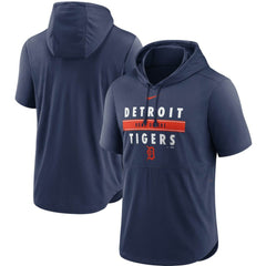 Detroit Tigers Nike Home Team Short Sleeve Hoodie Top | MLB On Sale