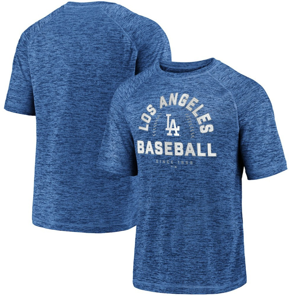 Los Angeles Dodgers Fanatics Line Up Primary Threat Striated T-Shirt | MLB Shop