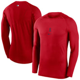 Los Angeles Angels Nike Authentic Collection Raglan Long Sleeve T-Shirt | MLB On Sale