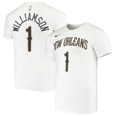 Zion Williamson New Orleans Pelicans Name & Number Performance T-Shirt Outlet