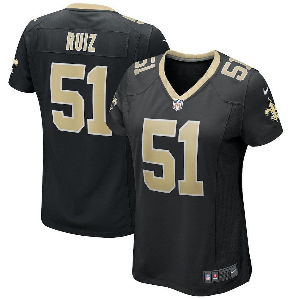 New Orleans Saints Nike Cesar Ruiz Women's Game Jersey