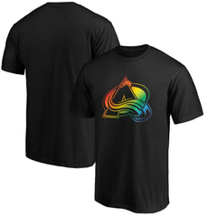 Colorado Avalanche Team Pride Logo T-Shirt Outlet