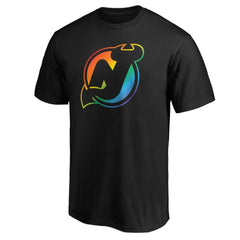 New Jersey Devils Team Pride Logo T-Shirt On Sale