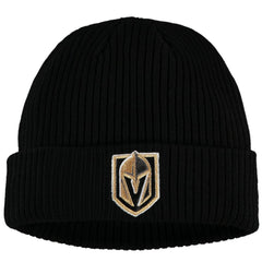 Vegas Golden Knights Fanatics Core Primary Logo Cuffed Knit Hat Outlet