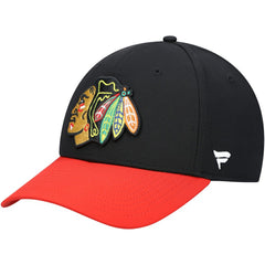 Chicago Blackhawks Fanatics Core Primary Logo Flex Hat For Sale