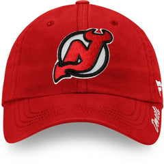 New Jersey Devils Fanatics Women's Core Primary Logo Adjustable Hat Sale
