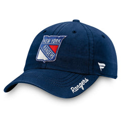 New York Rangers Fanatics Women's Primary Logo Adjustable Hat Outlet