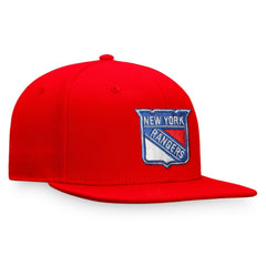 New York Rangers Fanatics Core Primary Logo Fitted Hat Outlet