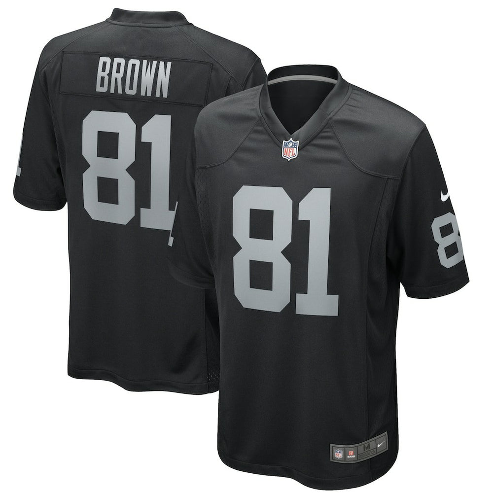 Las Vegas Raiders Nike Tim Brown Game Retired Player Jersey