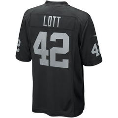 Las Vegas Raiders Nike Ronnie Lott Game Retired Player Jersey
