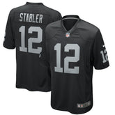Las Vegas Raiders Nike Ken Stabler Game Retired Player Jersey