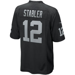 Las Vegas Raiders Nike Ken Stabler Game Retired Player Jersey