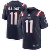 New England Patriots Nike Drew Bledsoe Game Retired Player Jersey
