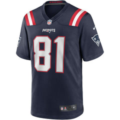 New England Patriots Nike Randy Moss Game Retired Player Jersey