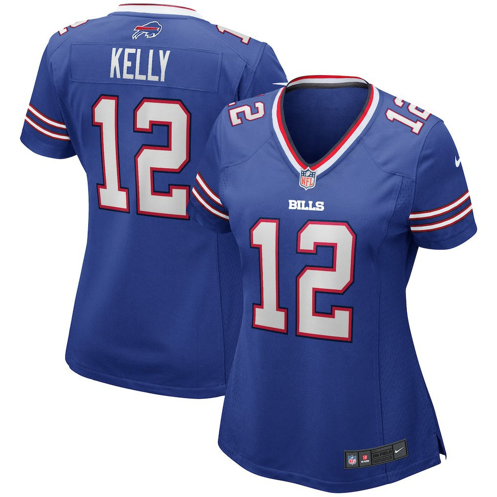 Jim Kelly Buffalo Bills Women's Game Retired Player Jersey - Royal