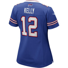 Jim Kelly Buffalo Bills Women's Game Retired Player Jersey - Royal