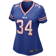 Buffalo Bills Nike Thurman Thomas Women's Game Retired Player Jersey