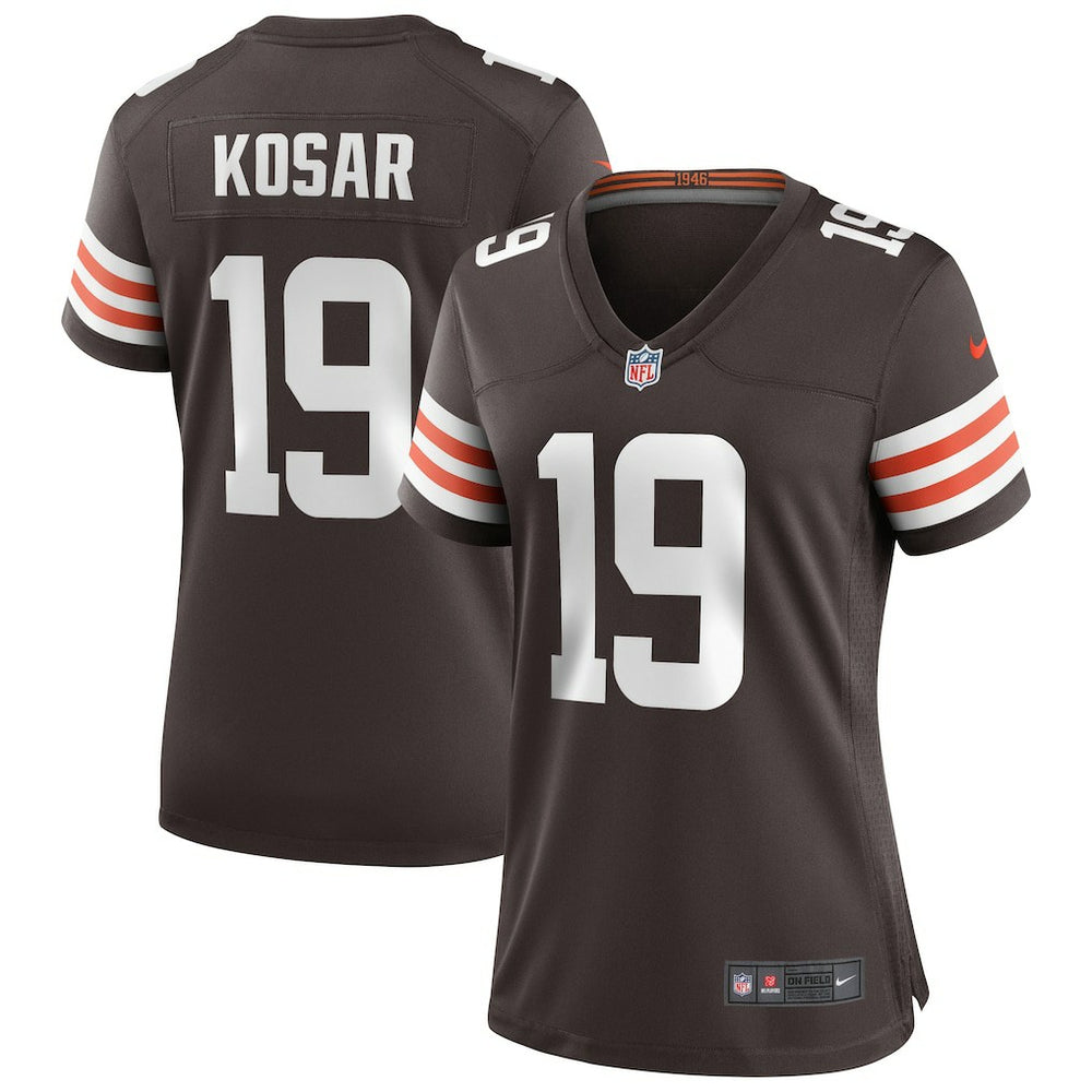 Cleveland Browns Nike Bernie Kosar Women's Game Retired Player Jersey