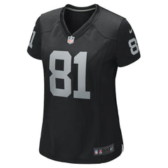 Las Vegas Raiders Nike Tim Brown Women's Game Retired Player Jersey