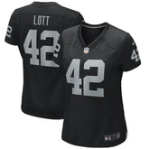 Las Vegas Raiders Nike Ronnie Lott Women's Game Retired Player Jersey